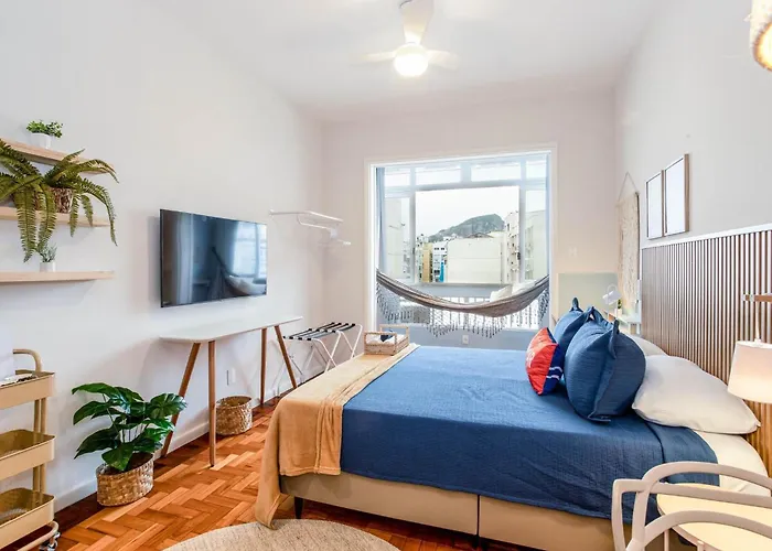 Studio A 200M Da Praia De Copacabana | Fm144/1006 Rio de Janeiro